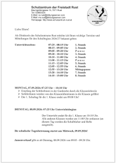 info schulbeginn vs